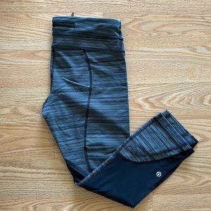 lululemon - pace rival crop - size 6